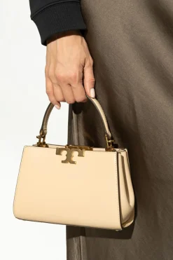 Tory Burch kremowy Torba do ręki `Eleanor Mini`