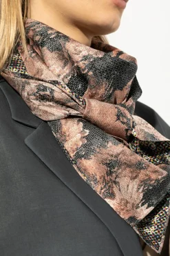 Tory Burch MULTIKOLOR Jedwabna chusta