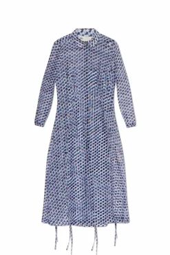 Tory Burch NIEBIESKI Sukienka z halką