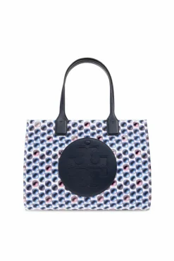Tory Burch NIEBIESKI Torba `Ella Small` typu `shopper`