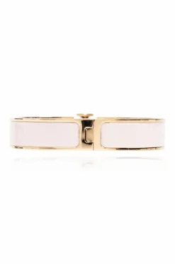 Tory Burch RÓŻOWY Bransoleta z logo