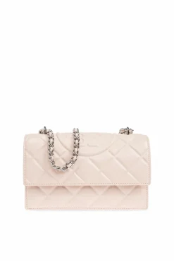 Tory Burch RÓŻOWY Torba na ramię `Fleming Small`