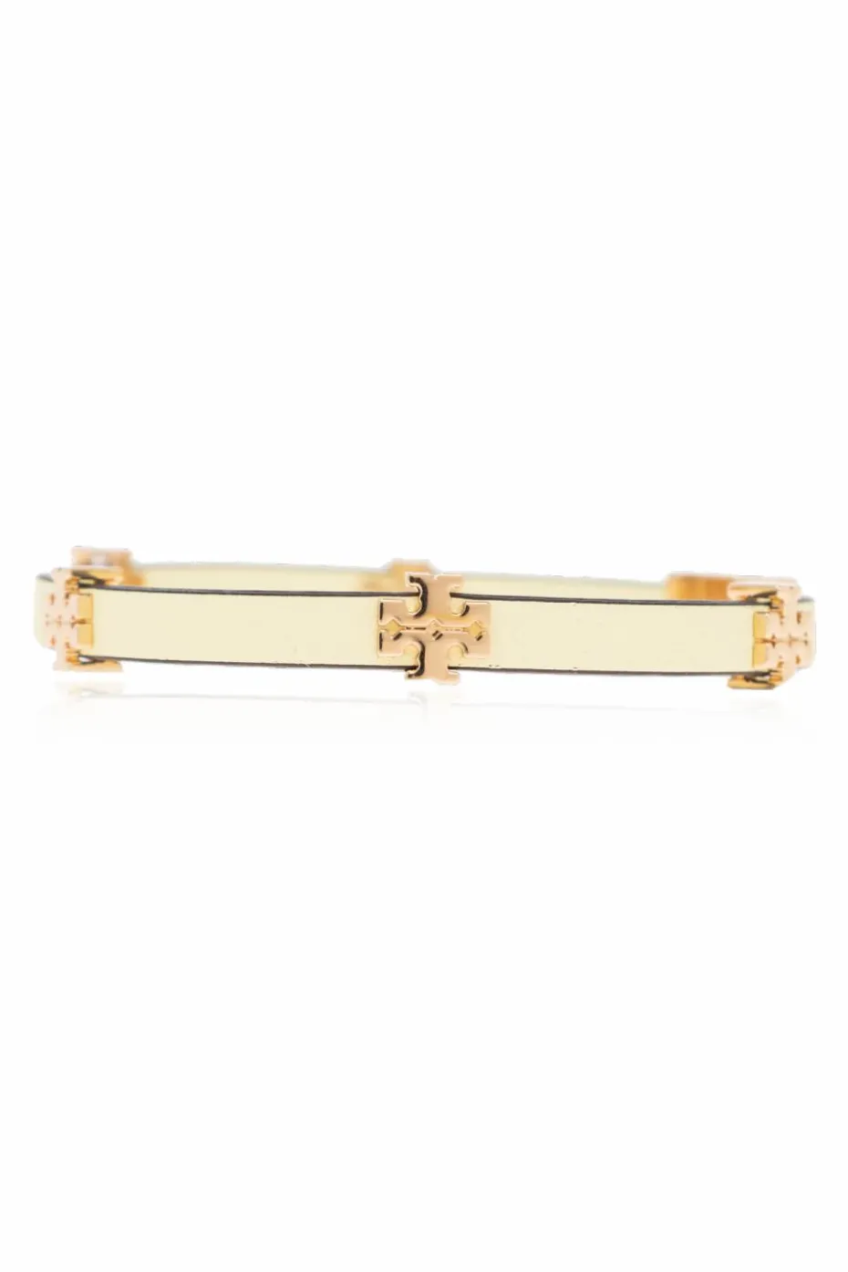 Tory Burch ŻÓŁTY Skórzana bransoleta