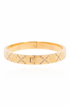 Tory Burch ZŁOTY Bransoleta `T Monogram`