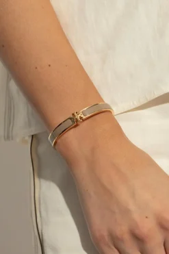 Tory Burch ZŁOTY Bransoleta z żywicą
