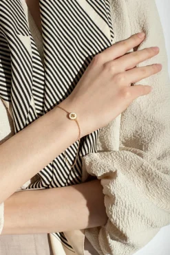 Tory Burch ZŁOTY Bransoleta ‘Kira’