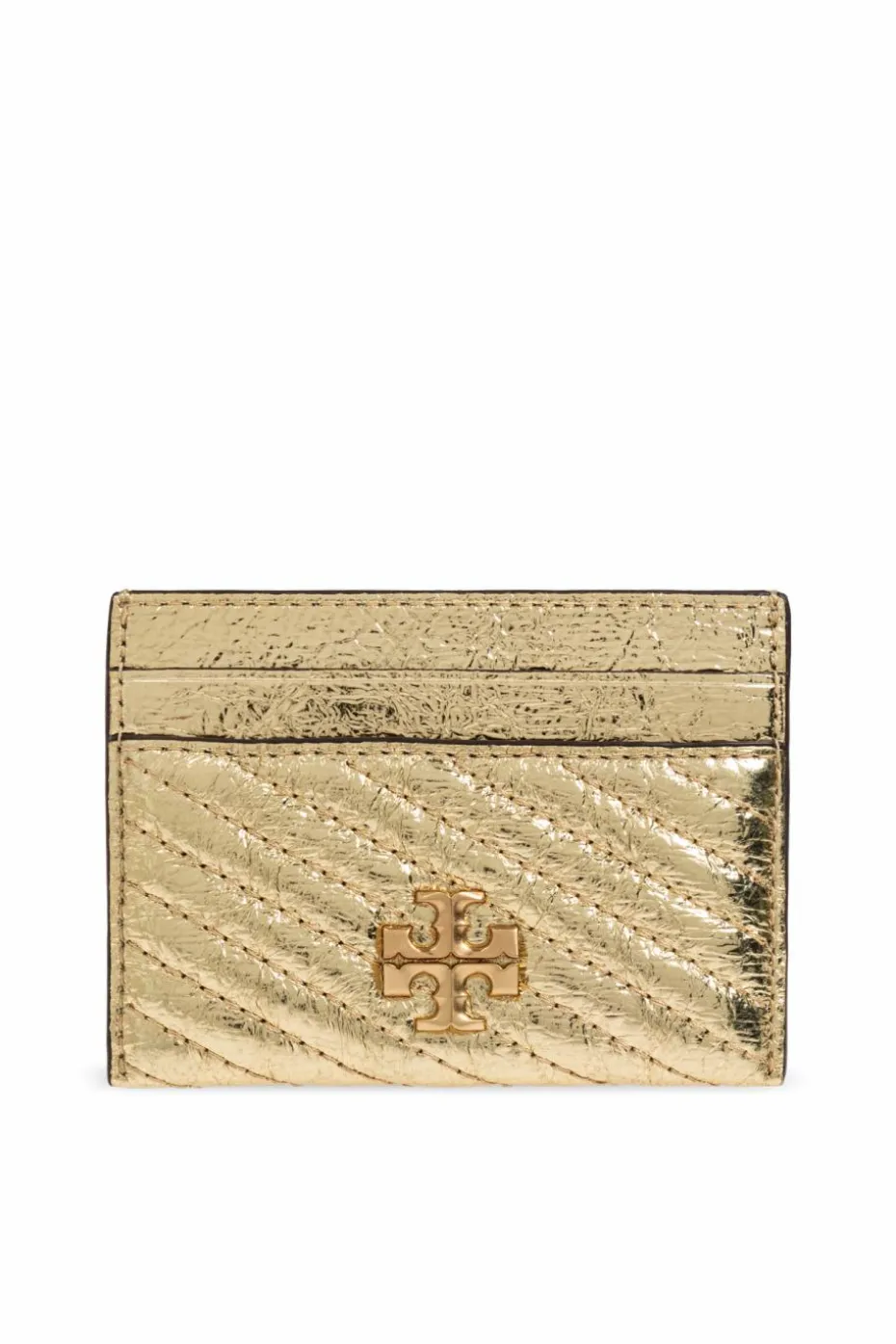 Tory Burch ZŁOTY Etui na karty `Kira`