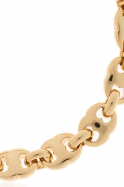 Tory Burch ZŁOTY Mosiężna bransoleta