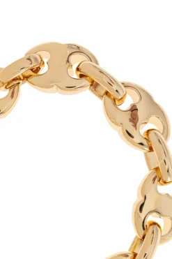 Tory Burch ZŁOTY Mosiężna bransoleta