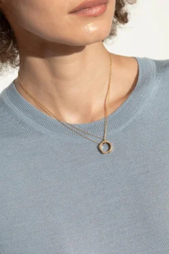 Tory Burch ZŁOTY Naszyjnik `Miller`