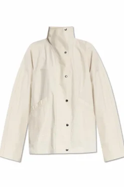 TOTEME kremowy Kurtka typu `oversize`