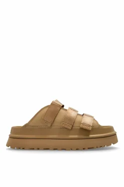 UGG beżowy Klapki `W GOLDENGLOW SLIDE`