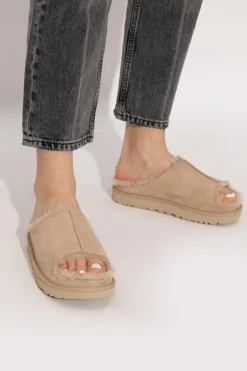 UGG beżowy Klapki `W GREENPORT SLIDE`