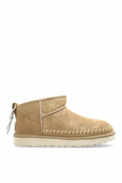 UGG beżowy Śniegowce `Classic Ultra Mini Biarritz`