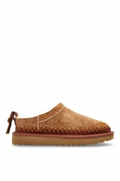 UGG BRĄZOWY Klapki `Classic Micro Biarritz`
