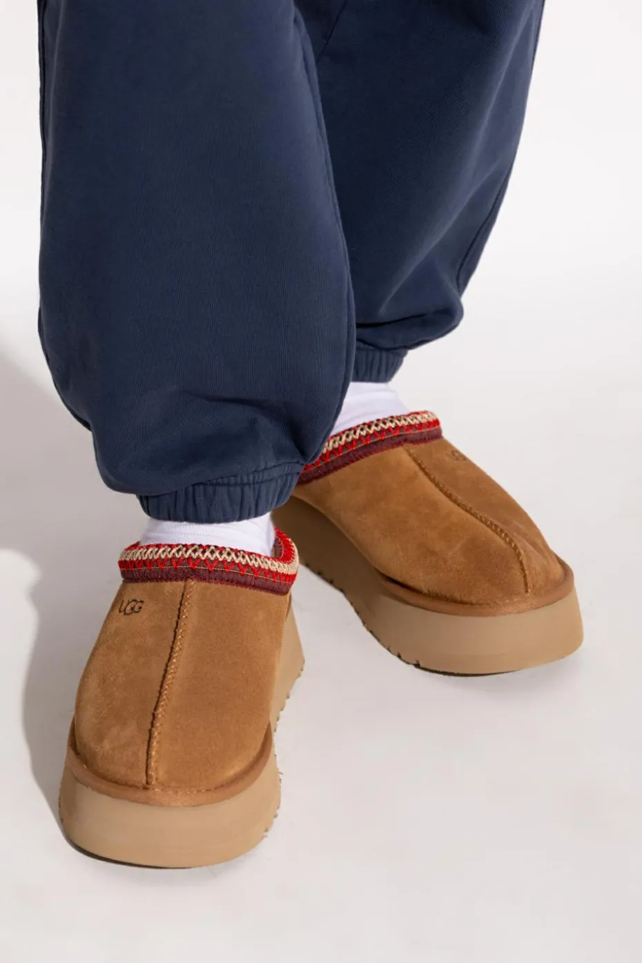 UGG BRĄZOWY Klapki `Tazz II`