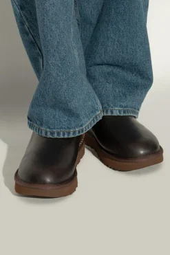 UGG BRĄZOWY Śniegowce `Classic Ultra Mini`