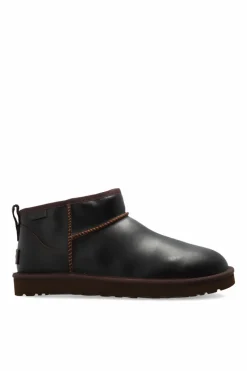 UGG BRĄZOWY Śniegowce `Classic Ultra Mini`
