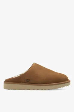 UGG BRĄZOWY Ocieplane klapki ‘Classic Slip On’