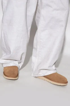 UGG BRĄZOWY Ocieplane klapki ‘Classic Slip On’