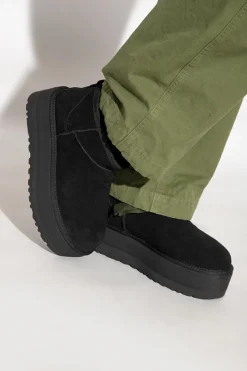 UGG CZARNY Śniegowce ‘Classic Ultra Mini Platform’