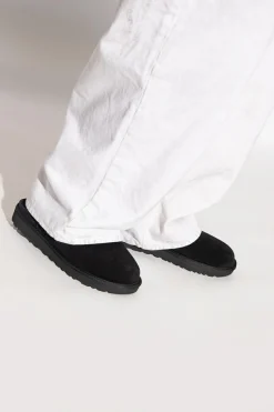 UGG CZARNY Ocieplane klapki ‘Classic Slip On’