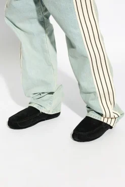 UGG CZARNY Zamszowe mokasyny ‘M Ascot’