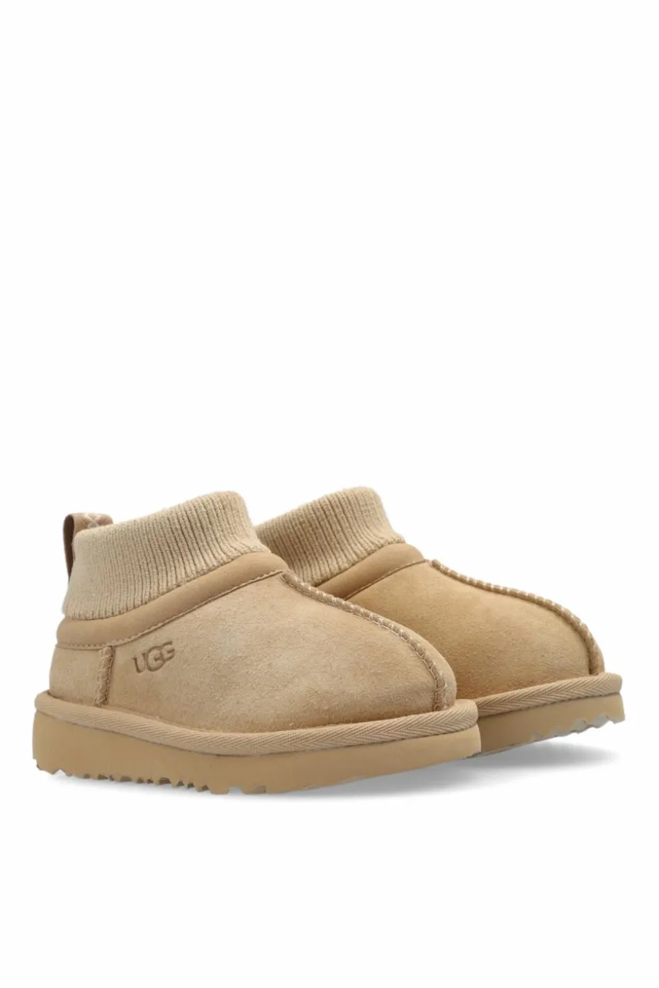 UGG Kids beżowy Buty `T Classic Ultra Stretch Cuff`