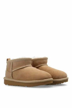 UGG Kids beżowy Śniegowce `Classic Ultra Mini`