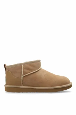 UGG Kids beżowy Śniegowce `Kids Classic Ultra Mini`