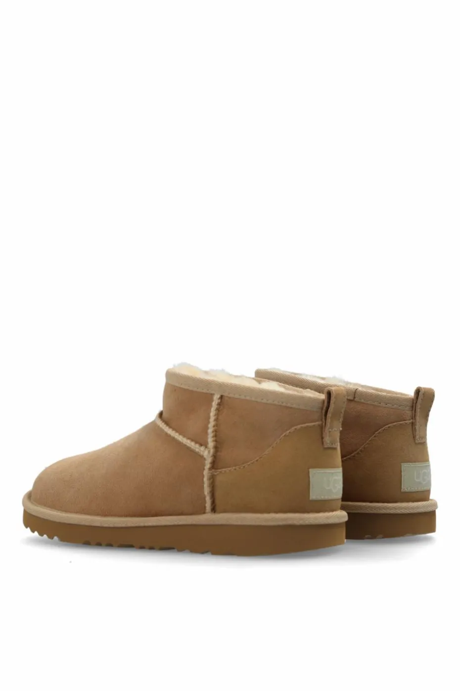 UGG Kids beżowy Śniegowce `Kids Classic Ultra Mini`
