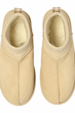 UGG Kids beżowy Śniegowce `Kids Classic Ultra Stretch Cuff`