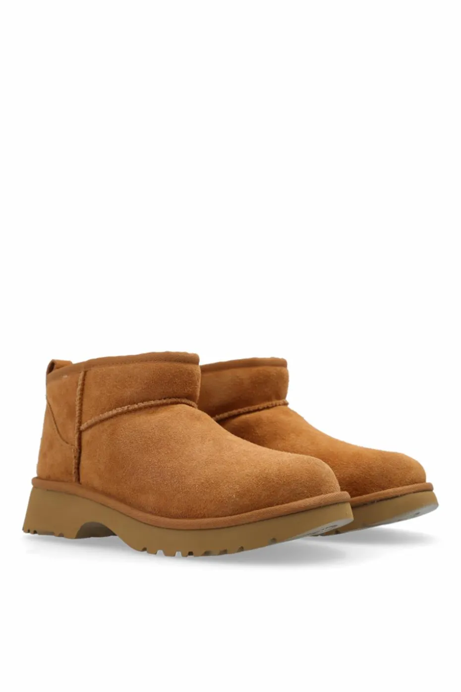 UGG Kids beżowy Śniegowce `Kids Classic Ultra Mini New Heights`