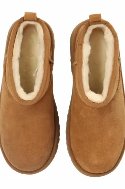 UGG Kids beżowy Śniegowce `Kids Classic Ultra Mini New Heights`