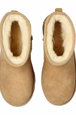 UGG Kids beżowy Śniegowce `KIDS CLASSIC MINI II`