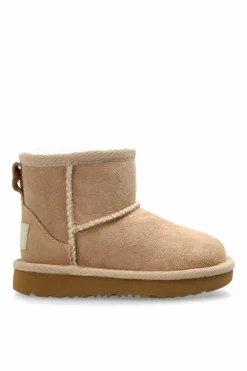 UGG Kids beżowy Śniegowce `T CLASSIC MINI II`