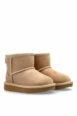 UGG Kids beżowy Śniegowce `T CLASSIC MINI II`