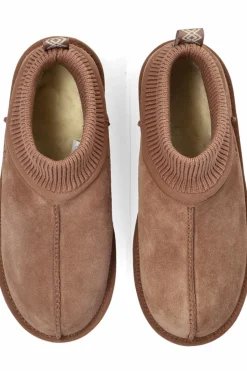 UGG Kids BRĄZOWY Buty `KIDS CLASSIC ULTRA STRETCH CUFF`