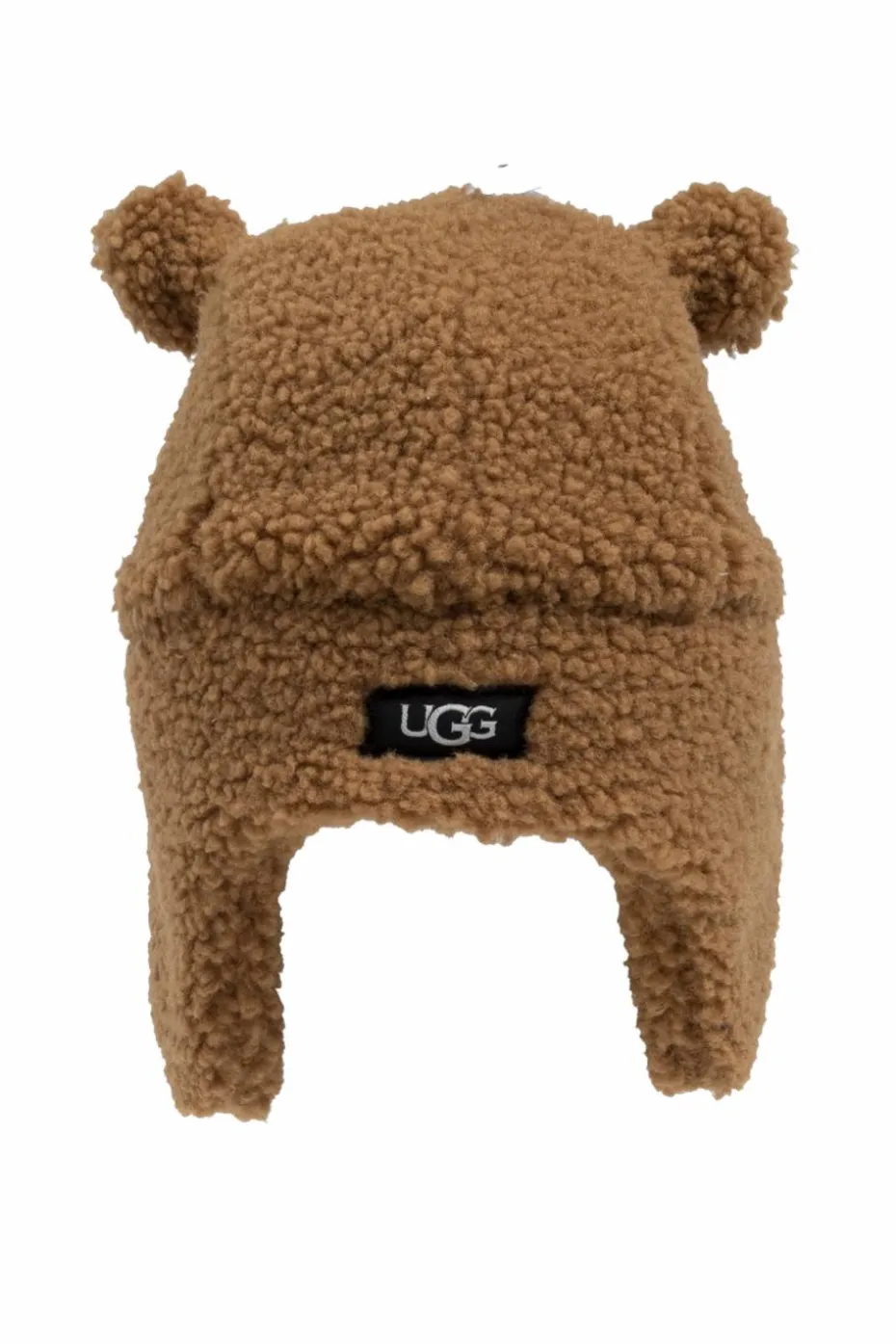 UGG Kids BRĄZOWY Czapka z uszami