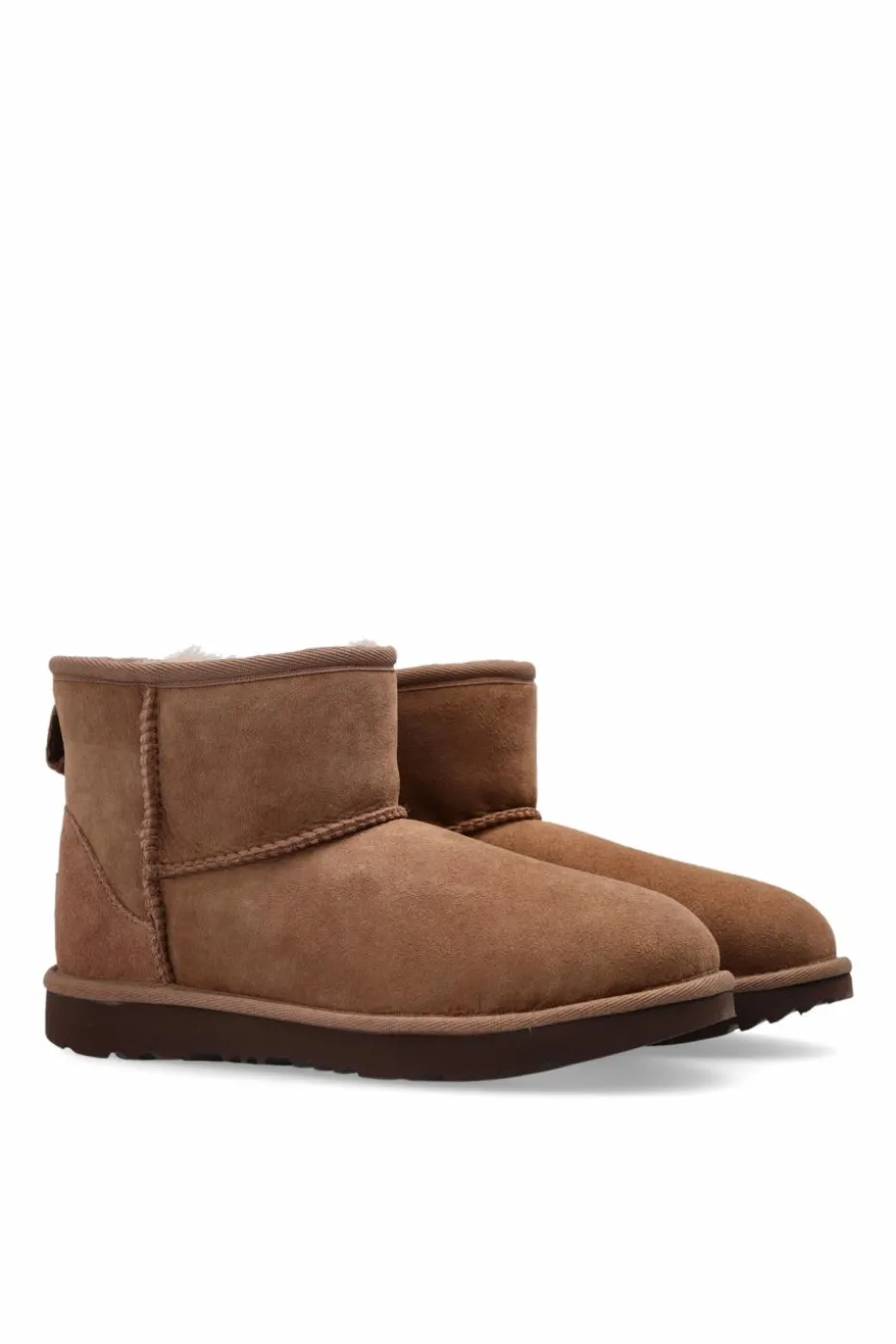 UGG Kids BRĄZOWY Śniegowce `KIDS CLASSIC MINI II`