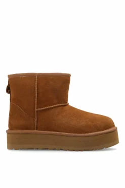 UGG Kids BRĄZOWY Śniegowce ‘K Classic Mini Platform’