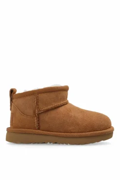 UGG Kids BRĄZOWY Śniegowce ‘T Classic Ultra Mini’