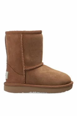 UGG Kids BRĄZOWY Zamszowe śniegowce ‘T-Classic II’