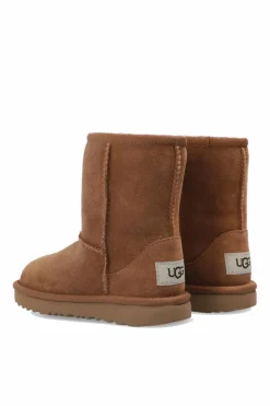 UGG Kids BRĄZOWY Zamszowe śniegowce ‘T-Classic II’