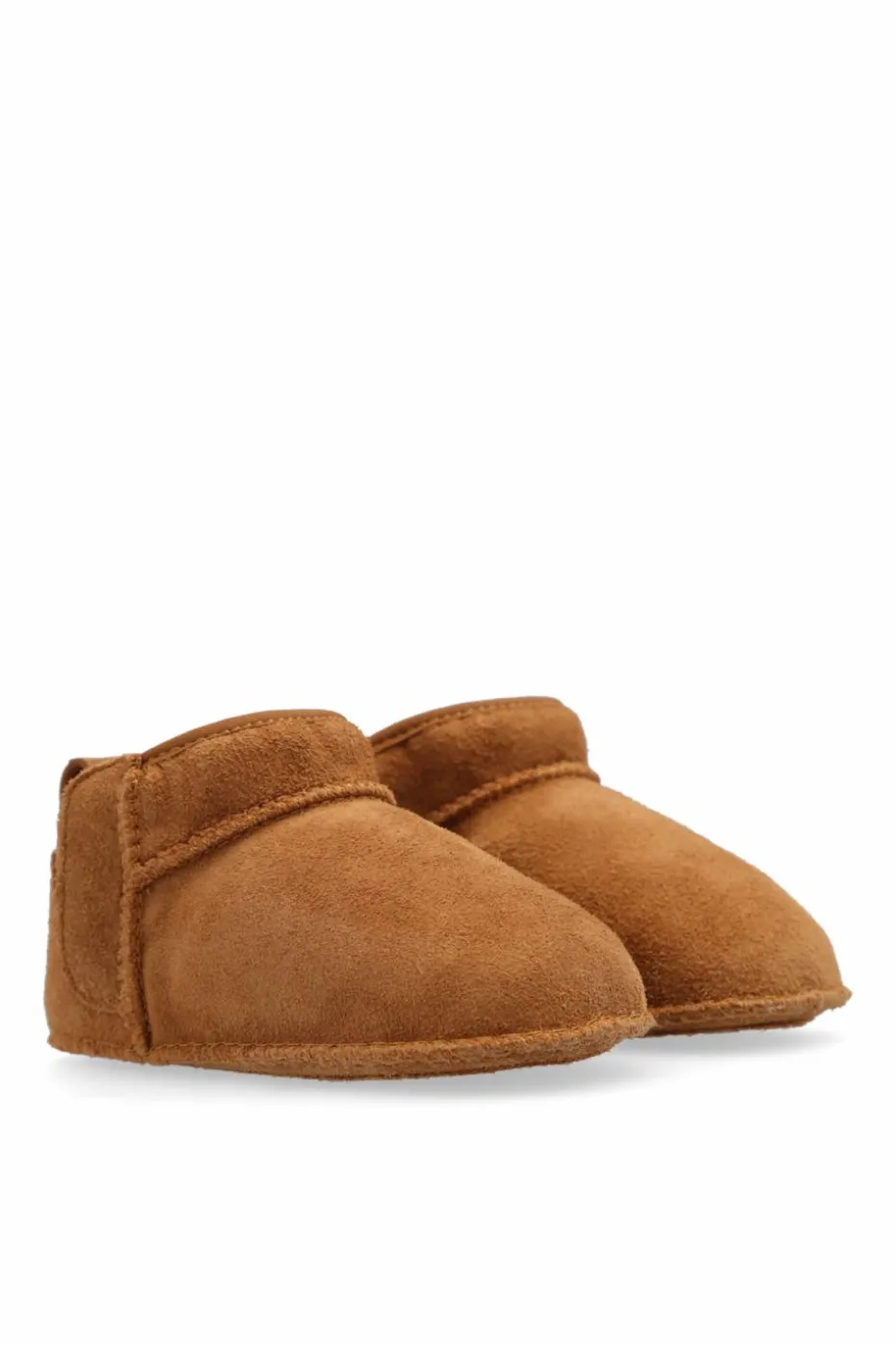 UGG Kids BRĄZOWY Zamszowe buty niemowlęce Baby Classic Ultra Mini`