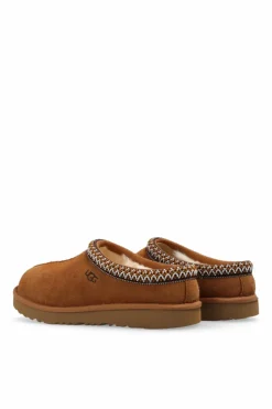 UGG Kids BRĄZOWY Zamszowe klapki ‘Tasman II’