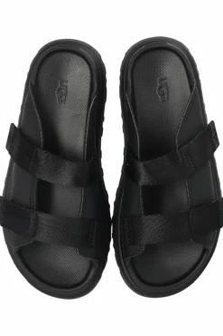 UGG Kids CZARNY Klapki `GOLDENGLOW`