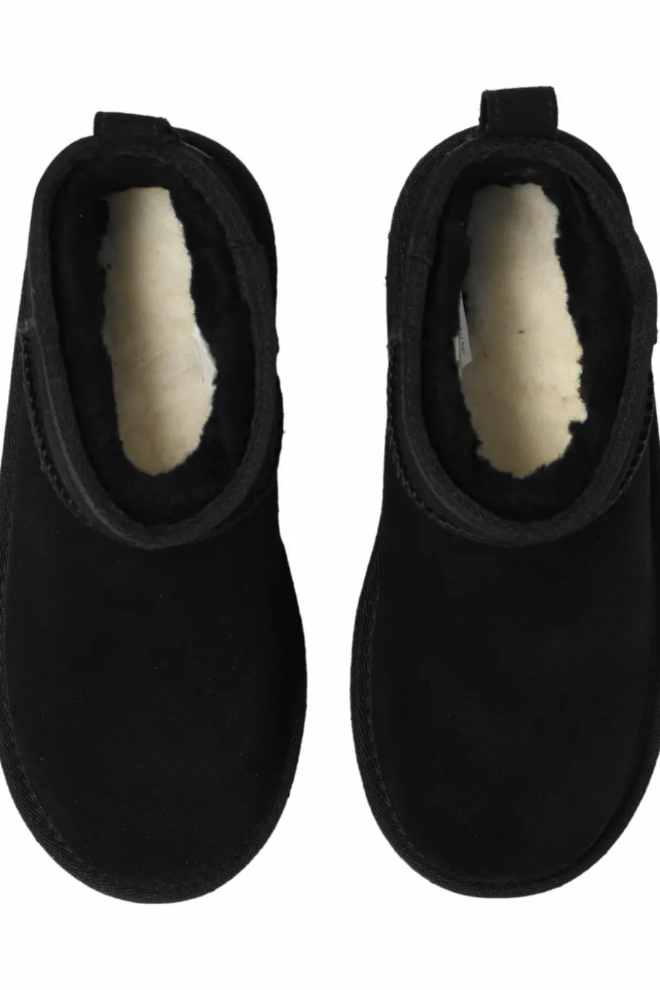 UGG Kids CZARNY Śniegowce `Kids Classic Ultra Mini Platform`