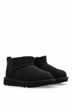 UGG Kids CZARNY Śniegowce ‘Classic Ultra Mini’