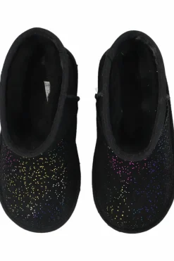 UGG Kids CZARNY Śniegowce `T Classic II Shimmer Sky`